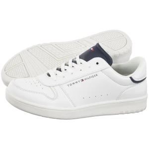 Sneakersy Low Cut Lace-Up Sneaker T3X9-33349-1355 X336 White/Blue (TH1038-a) Tommy Hilfiger
