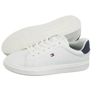 Sneakersy Low Cut Lace-Up Sneaker White/Blue T3X9-34350-1355X336 (TH1456-a) Tommy Hilfiger