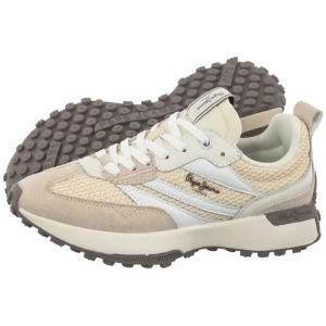 Sneakersy Lucky Knitted W Mousse White PLS600046 808 (PE96-a) Pepe Jeans