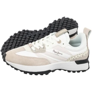 Sneakersy Lucky Print White PLS60005 800 (PE118-a) Pepe Jeans