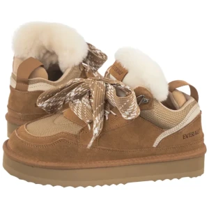 Sneakersy Marbled EAU3023 Chestnut (EV8-b) Everau