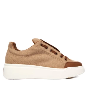 Sneakersy Max Mara Maxiwk 2524766012650 Brązowy