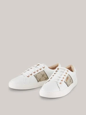 Sneakersy Mazzolino Lista Coralie w kolorze złamanej bieli i beżowym Joop