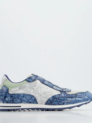 SNEAKERSY MĘSKIE 13853 PIE-BLU-GR Venezia
