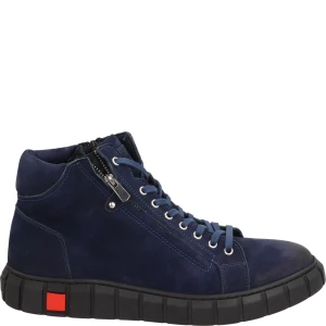 SNEAKERSY MĘSKIE 6772F NUBUK BLU Venezia