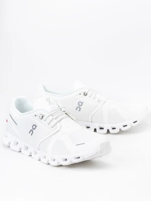 Sneakersy męskie białe ON RUNNING CLOUD 5