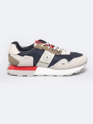 Sneakersy męskie granatowo-beżowe RR174474 403 BIG STAR