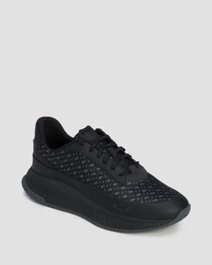 Sneakersy Męskie Hugo Boss Czarne