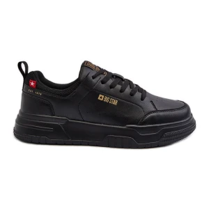 Sneakersy Męskie Memory Foam System Big Star NN174148 Czarne