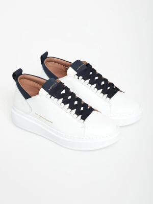 Sneakersy męskie skórzane ALEXANDER SMITH