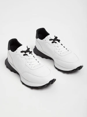 Sneakersy męskie skórzane BALDININI