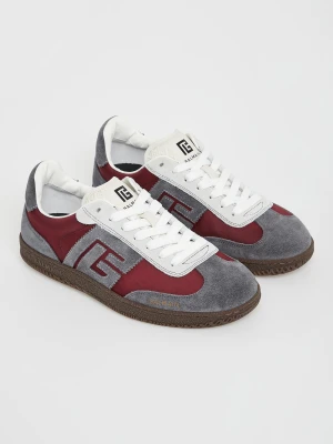 Sneakersy męskie skórzane BALMAIN