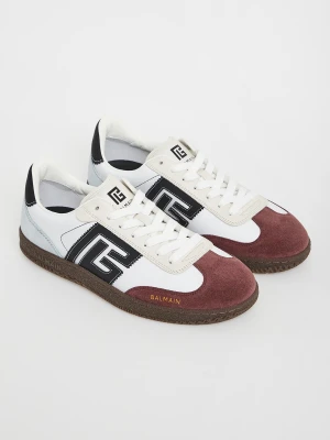 Sneakersy męskie skórzane BALMAIN