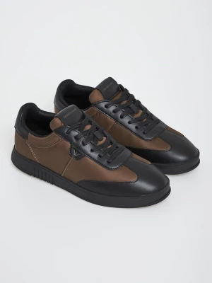 Sneakersy męskie skórzane EMPORIO ARMANI