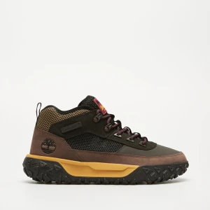 Sneakersy męskie Timberland GreenStride Motion 6 MID LACE UP SNEAKER BLACK NUBUCK W BROWN