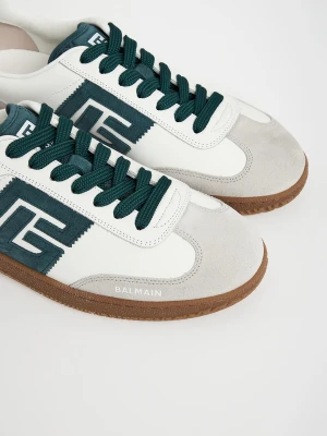 Sneakersy męskie zamszowe BALMAIN