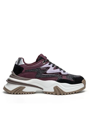 Sneakersy MEXX MI001009743W Bordowy