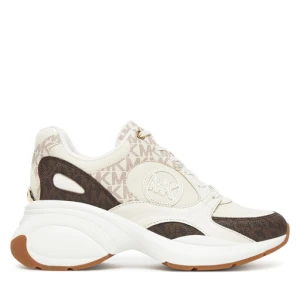 Sneakersy MICHAEL Michael Kors 43R5ZUFS6D Brązowy