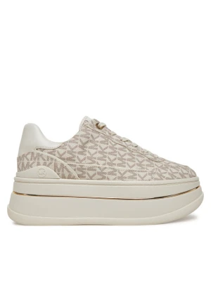 Sneakersy MICHAEL Michael Kors 43S5HYFS2B Écru Kremowy