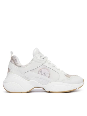 Sneakersy MICHAEL Michael Kors Bowie 43T6BWFS3L Biały