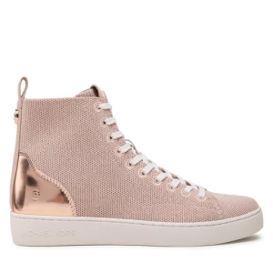 Sneakersy MICHAEL Michael Kors Eddie Knit High Top 43S3NVFS2D Różowy