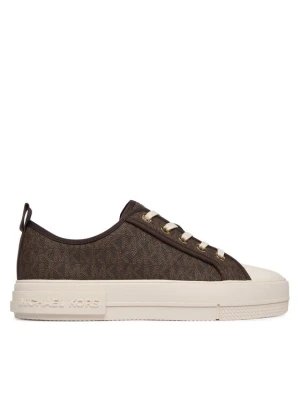 Sneakersy MICHAEL Michael Kors Emmy 43F5EYFS1B Brązowy