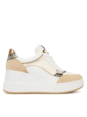 Sneakersy MICHAEL Michael Kors Emmy 43T6EMFS1B Beżowy