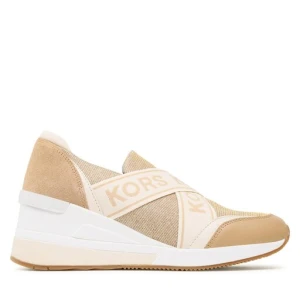 Sneakersy MICHAEL Michael Kors Geena Slip On Trainer 43F3GNFP2D Złoty