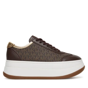 Sneakersy MICHAEL Michael Kors Hayes 43T5HYFS2L Brązowy