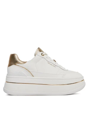 Sneakersy MICHAEL Michael Kors Hayes Lace Up 43R4HYFS2L Biały