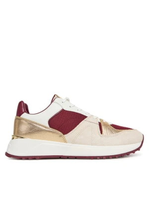 Sneakersy MICHAEL Michael Kors Jaime 43T5JMFS6S Bordowy