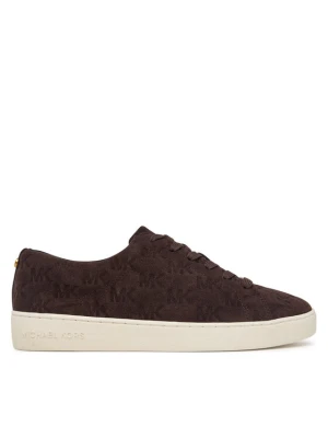 Sneakersy MICHAEL Michael Kors Keaton 43F6KTFS1S Brązowy