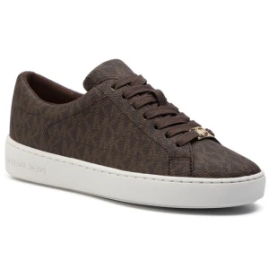 Sneakersy MICHAEL Michael Kors Keaton Lace Up 43R5KTFP1B Brązowy