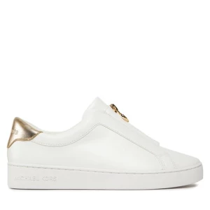 Sneakersy MICHAEL Michael Kors Keaton Zip Slip On 43R4KTFP2L Biały