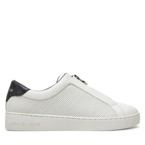 Sneakersy MICHAEL Michael Kors Keaton Zip Slip On 43R5KEFP1L Biały