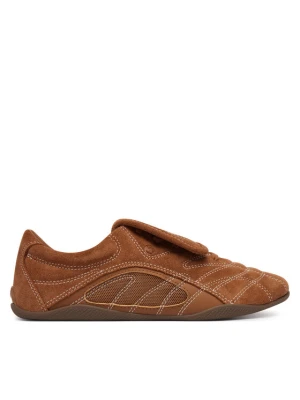 Sneakersy MICHAEL Michael Kors Kelly Trainer43S6KYFS1S Brązowy