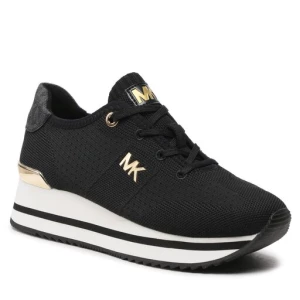 Sneakersy MICHAEL Michael Kors Monique Knit Trainer 43F1MQFSBD Czarny