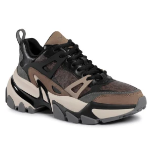 Sneakersy MICHAEL Michael Kors Nick 42F0PEFS1Q Brązowy