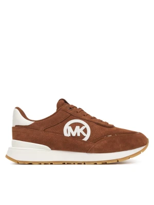 Sneakersy MICHAEL Michael Kors Nova Trainer 43S6NOFS1S Brązowy