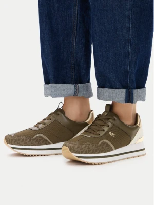 Sneakersy MICHAEL Michael Kors Raina 43T6RNFS1D Khaki