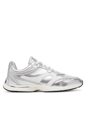 Sneakersy MICHAEL Michael Kors Riley 43S5RLFS1M Srebrny