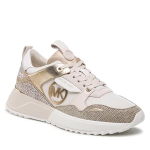 Sneakersy MICHAEL Michael Kors Theo Trainer 43F2THFS3D Złoty