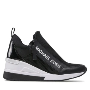 Sneakersy MICHAEL Michael Kors Willis Wedge Trainer 43S2WIFS1D Czarny