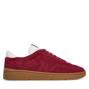Sneakersy MICHAEL Michael Kors Wilton 42T5WLFS1S Bordowy