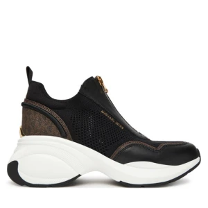 Sneakersy MICHAEL Michael Kors Zuma Mixed-Media Trainer 43F5ZUFP1L Czarny