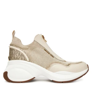 Sneakersy MICHAEL Michael Kors Zuma Mixed-Media Trainer 43F5ZUFP2L Złoty