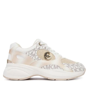 Sneakersy MICHAEL Michael Kors Zuma MK02656257 Kremowy