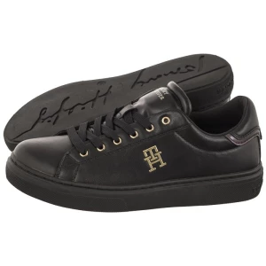 Sneakersy Monogram Low Cut Lace-Up Sneaker T3A9-32964-1355 999 Black (TH845-a) Tommy Hilfiger