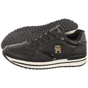 Sneakersy Monogram Low Cut Lace-Up Sneaker T3A9-32994-1355 999 Black (TH838-a) Tommy Hilfiger