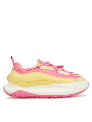 Sneakersy Moon Boot Moon247 Xlace 80D2490100 Żółty
